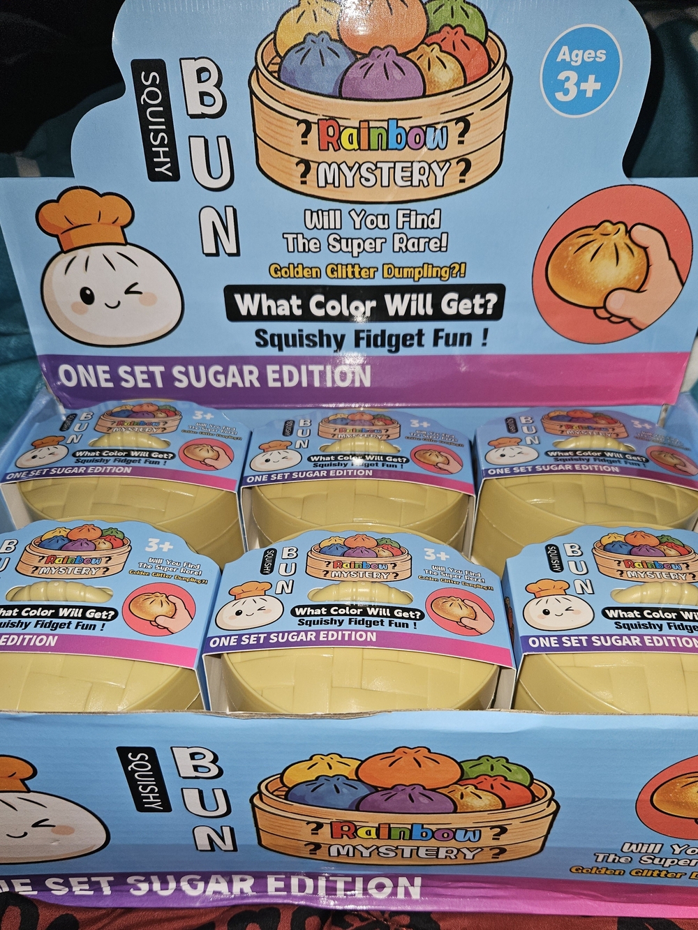 12 Pack Sugar Edition Mystery Dumpling Squishy